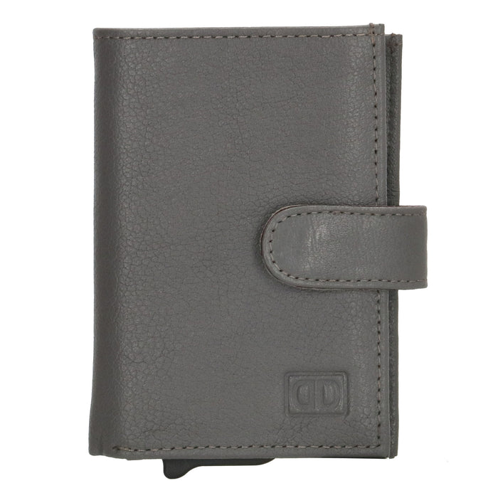 Double-D FH-serie pasjeshouder portemonnee | grijs