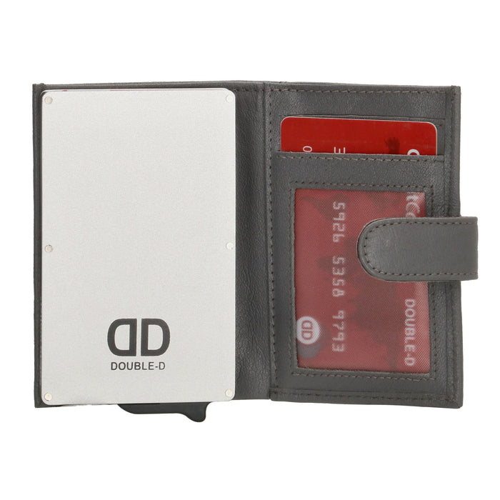 Double-D FH-serie pasjeshouder portemonnee | grijs
