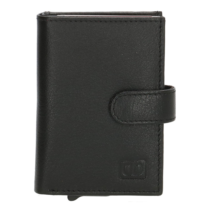 Double-D FH-serie pasjeshouder portemonnee | zwart
